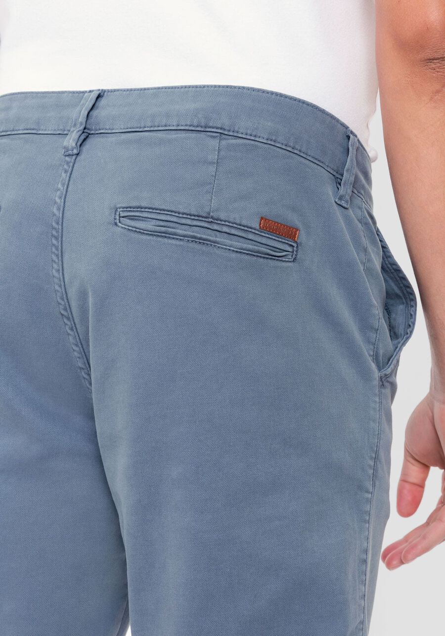 Bermuda Sarja Masculina Reta Denim Malha, AZUL SEED. Bermuda Sarja Masculina Reta Denim Malha, AZUL SEED, large.