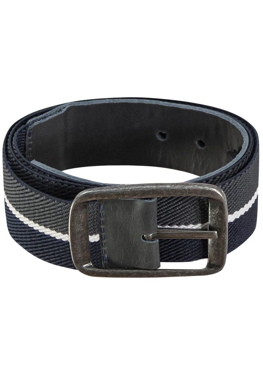 Cinto Masculino em Couro com Elástico Dupla Face, MARINHO IMPERIO. Cinto Masculino em Couro com Elástico Dupla Face, MARINHO IMPERIO, large.