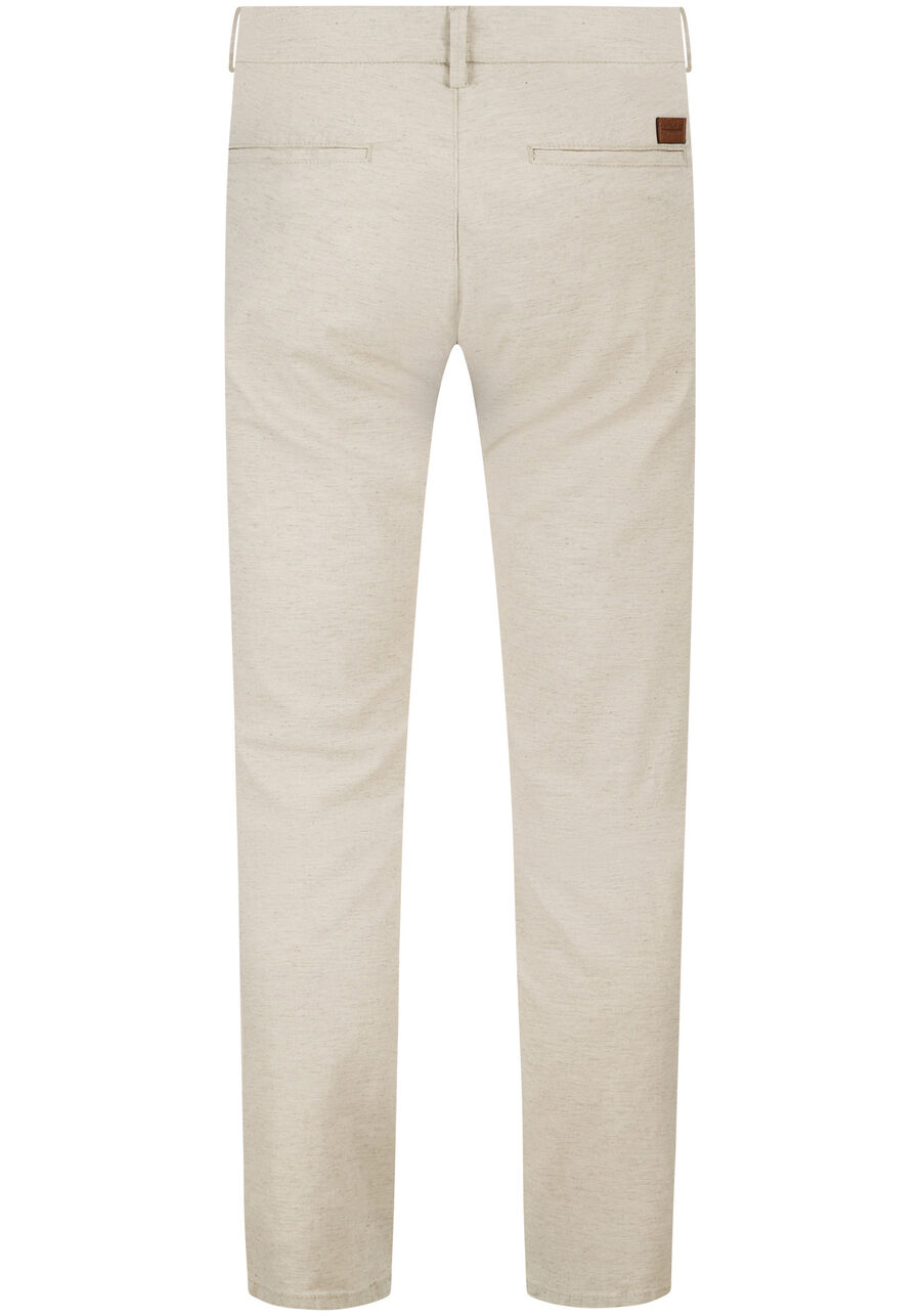 Calça Sarja Masculina Slim Chino, NATURAL. Calça Sarja Masculina Slim Chino, NATURAL, large.