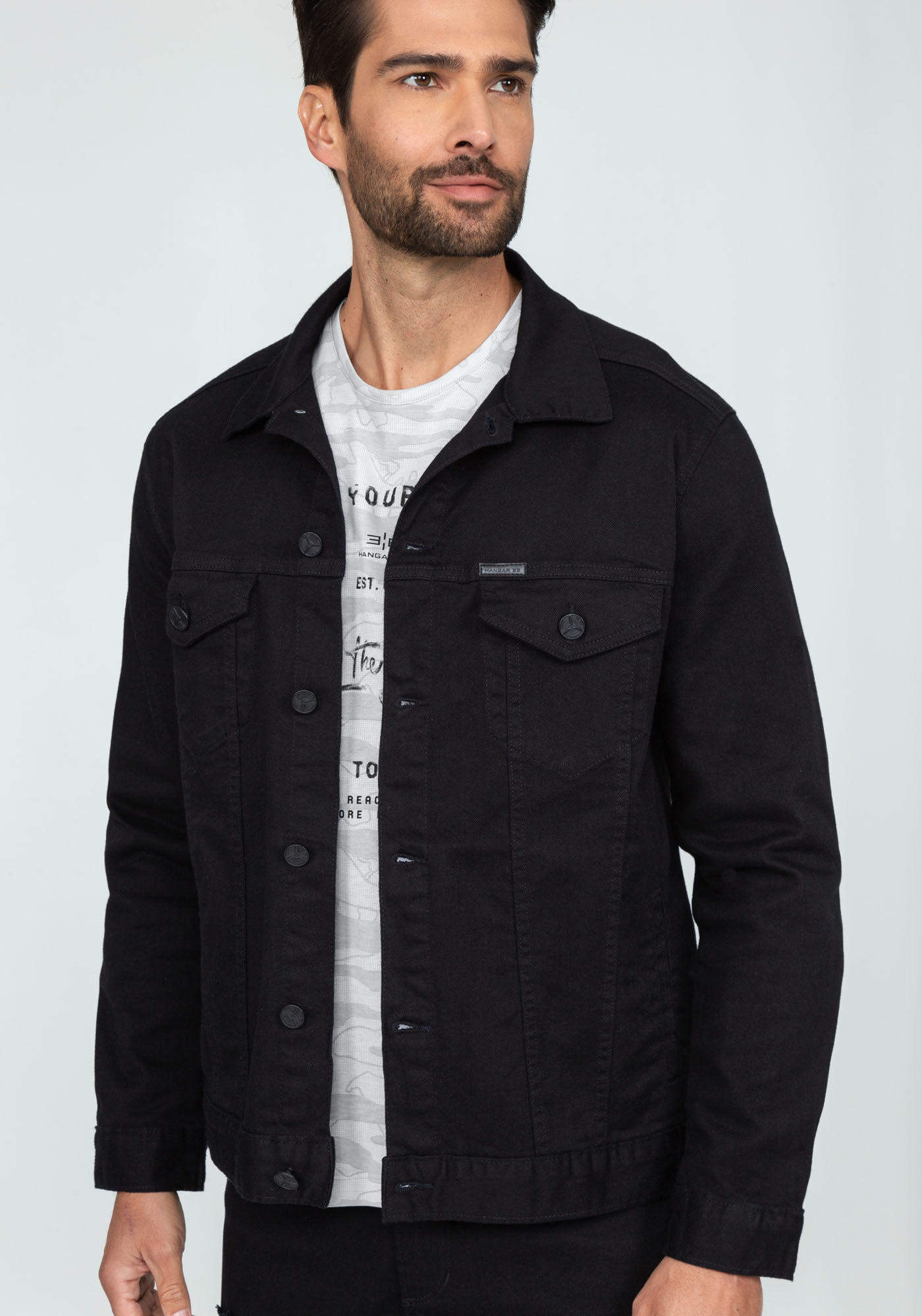 Jaqueta masculina bolso interno outlet