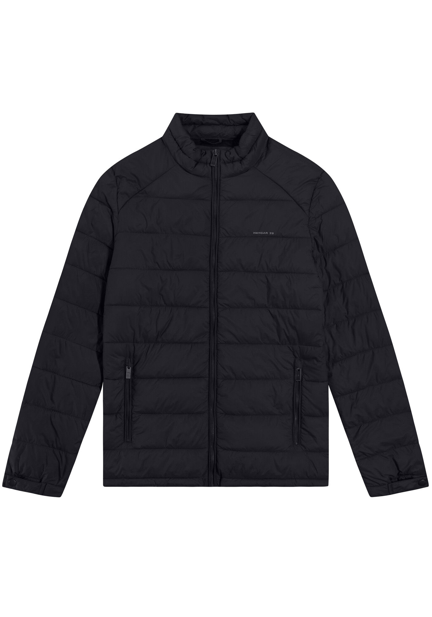 Jaqueta Puffer Em Nylon Com Z&iacute;per, , large.