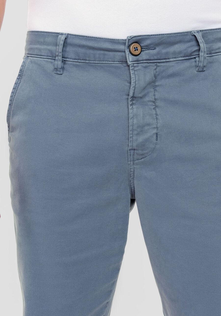 Bermuda Sarja Masculina Reta Denim Malha, AZUL SEED. Bermuda Sarja Masculina Reta Denim Malha, AZUL SEED, large.