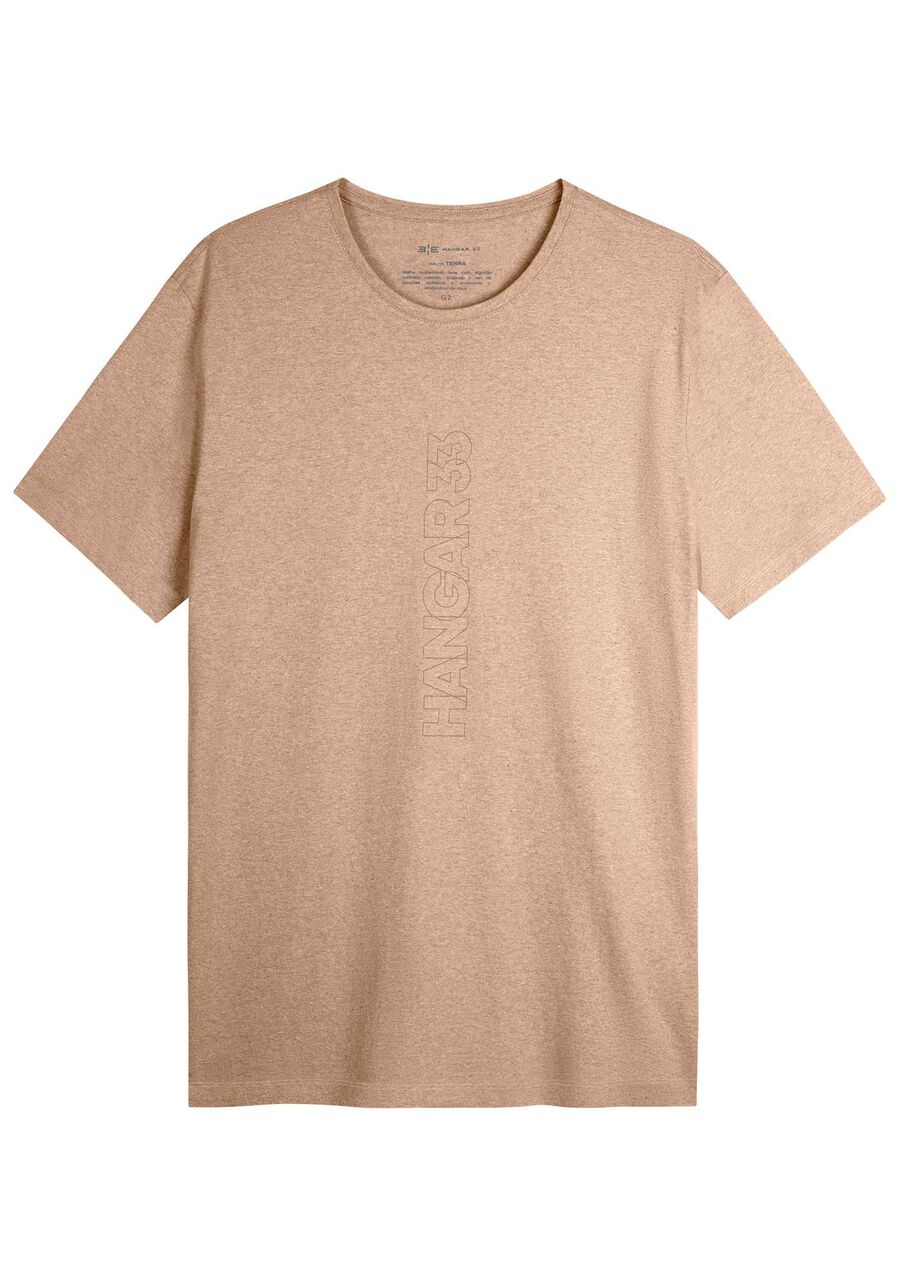 camiseta masculina sustentável big and tall, BEGE ZUCCA. camiseta masculina sustentável big and tall, BEGE ZUCCA, large.
