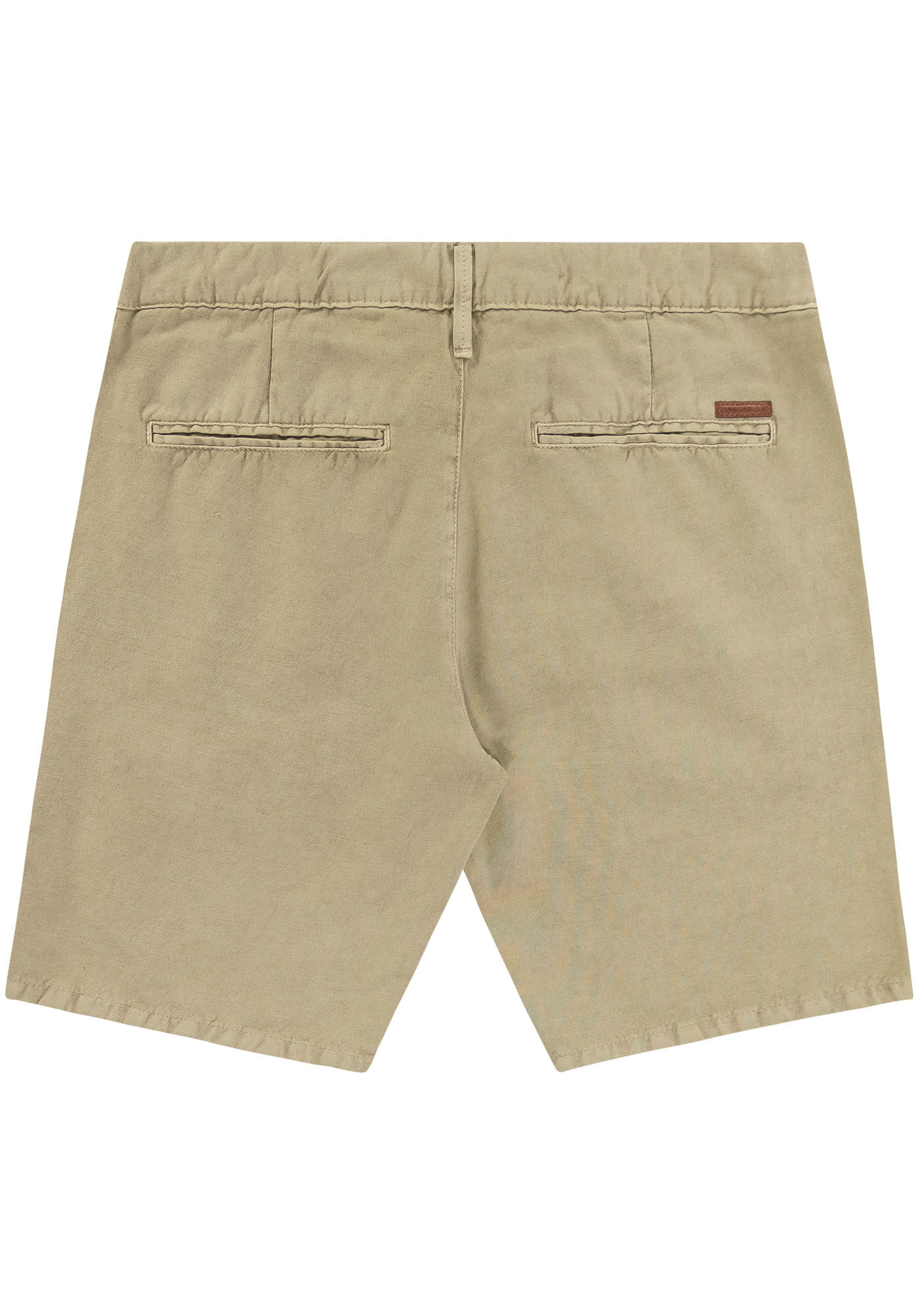 Bermuda Sarja Masculina Reta Estonada, BEGE SYSTEM, large.