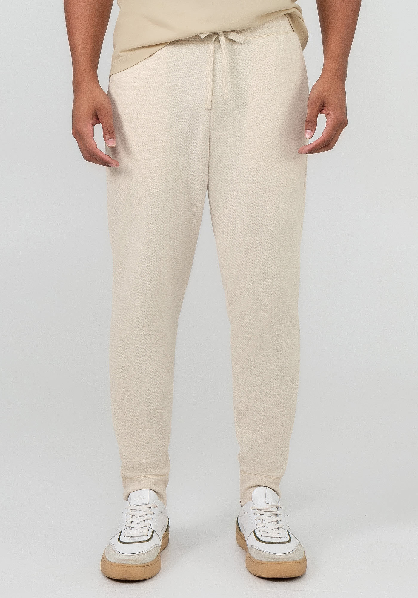 Calça de 2024 linho masculina bege