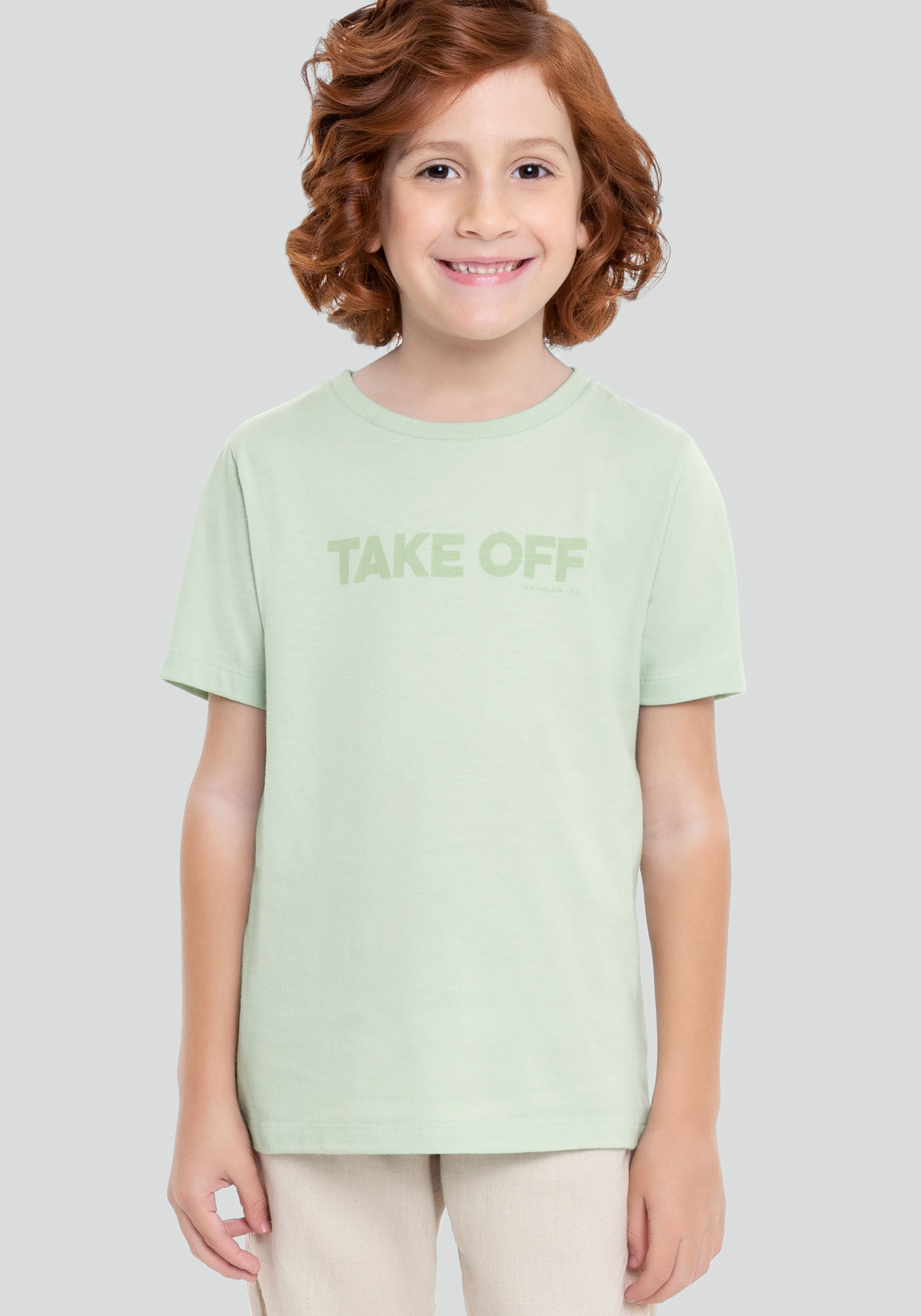 Camiseta Infantil Manga Curta Tal Pai Tal Filho, VERDE ARAGON, large.