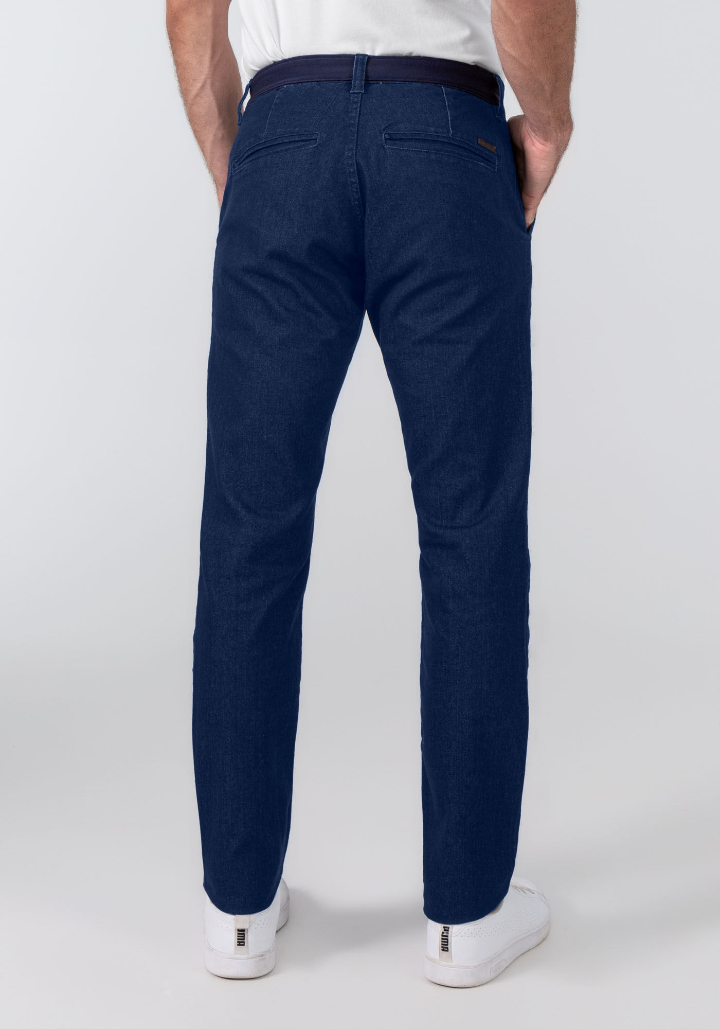 Calça com elastico outlet na cintura masculina