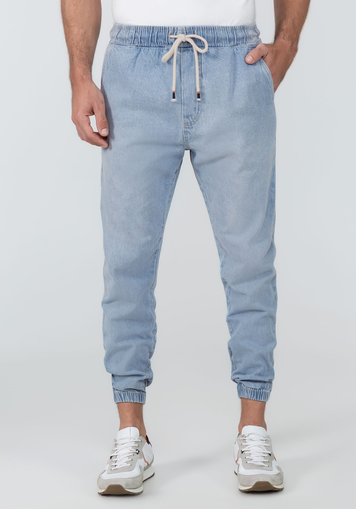 Calça jogger sale masculina clara
