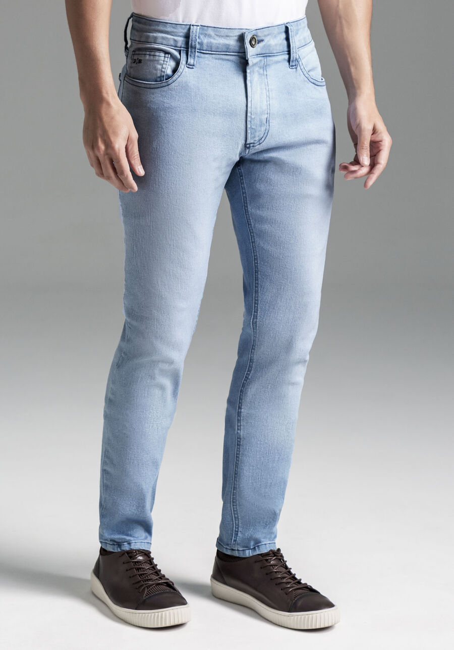 Calça Jeans Masculina Skinny Clara, JEANS, large.