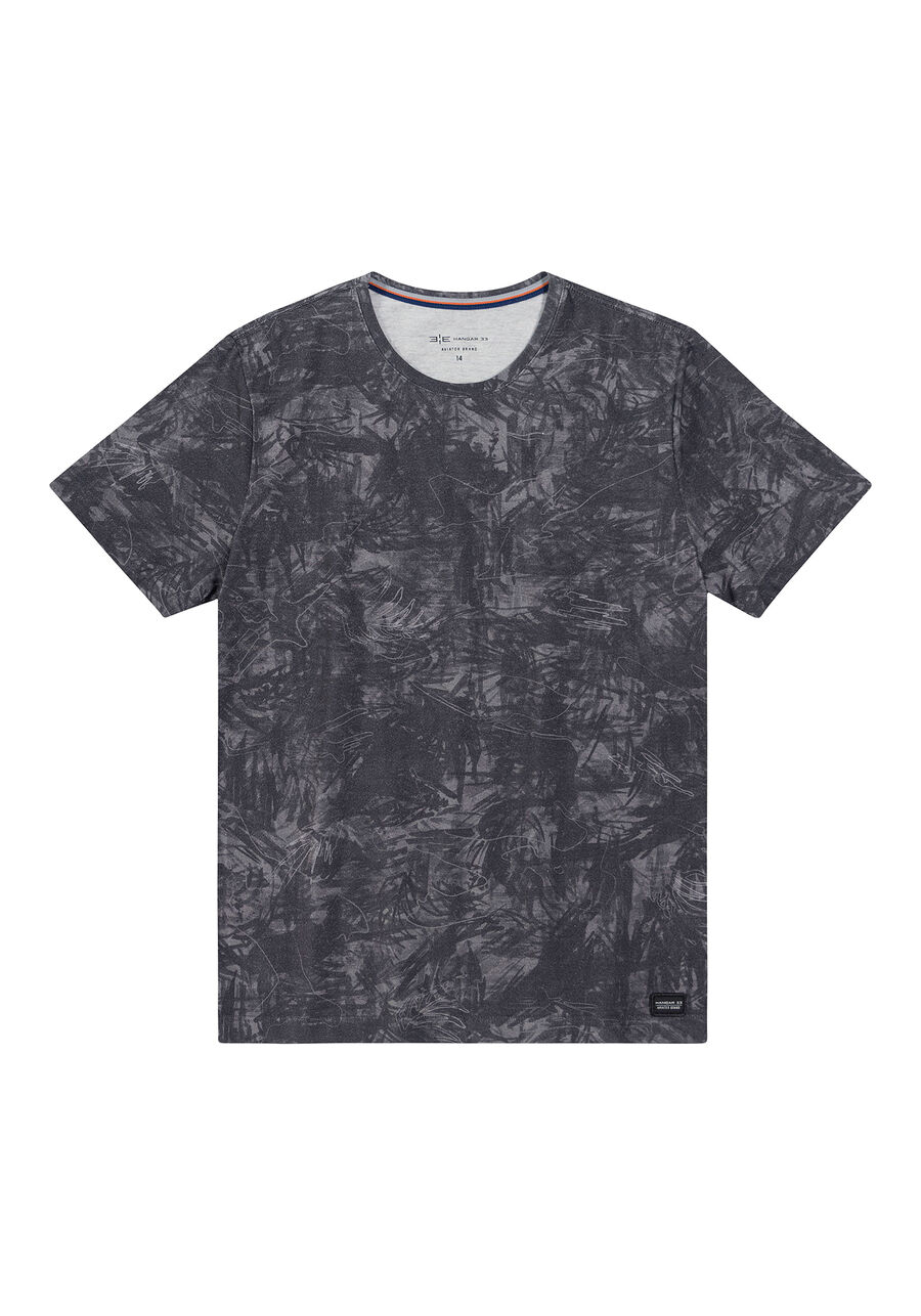 Camiseta Estampada em Malha Juvenil, CAMISETA MEIA MALHA. Camiseta Estampada em Malha Juvenil, CAMISETA MEIA MALHA, large.