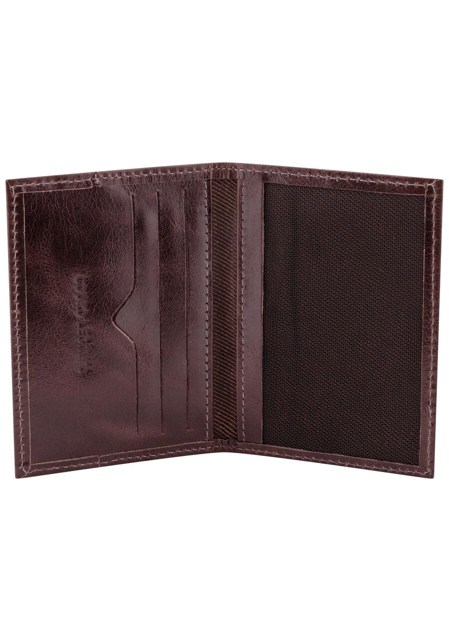 Carteira Masculina De Couro Porta Cartão, MARROM. Carteira Masculina De Couro Porta Cartão, MARROM, large.