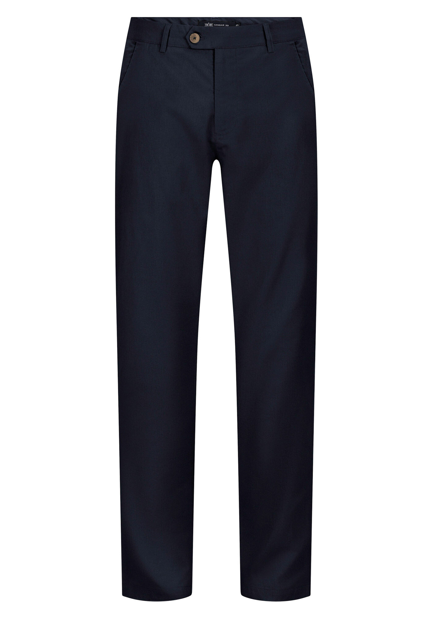 Cal&ccedil;a Com Bolsos Em Tecido Plano Com Linho, MARINHO IMPERIO, large.