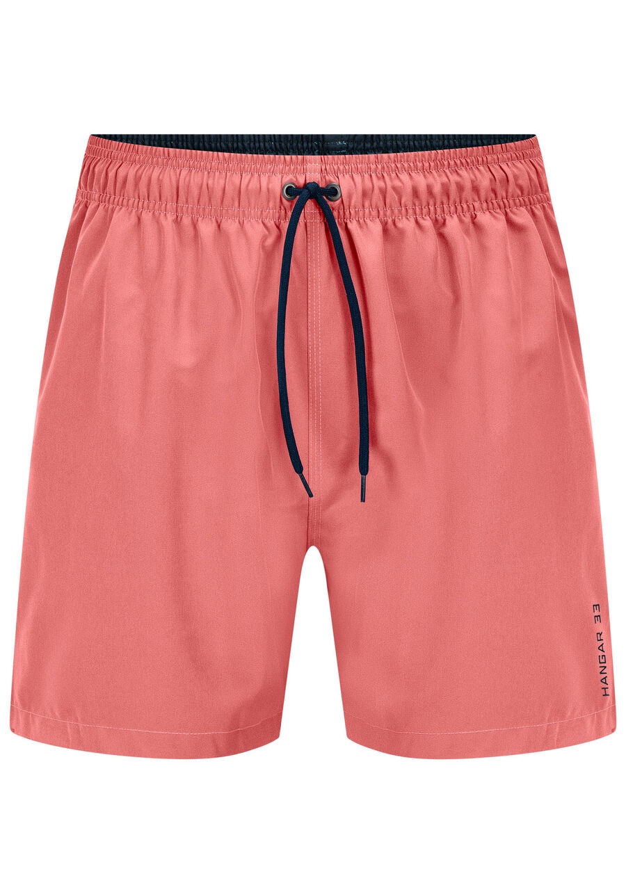 Shorts Com Bolso E Cadarço Regulável Em Tecido Plano, ROSA MORENA. Shorts Com Bolso E Cadarço Regulável Em Tecido Plano, ROSA MORENA, large.