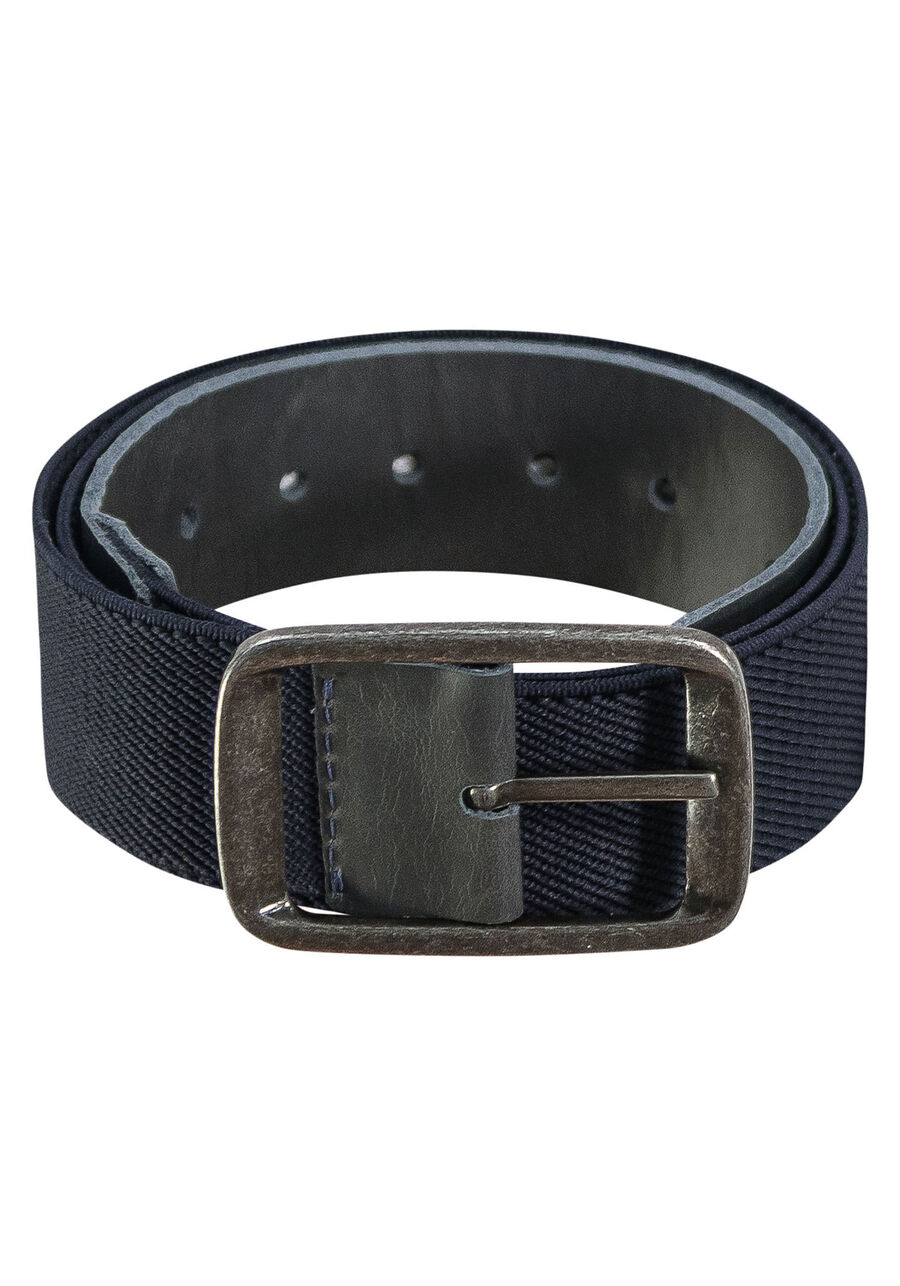 Cinto Masculino em Couro com Elástico Dupla Face, MARINHO IMPERIO. Cinto Masculino em Couro com Elástico Dupla Face, MARINHO IMPERIO, large.