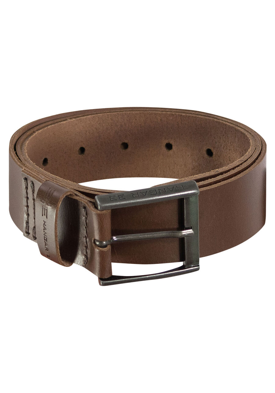 Cinto Masculino Clássico em Couro Marrom, MARROM ALCACUZ. Cinto Masculino Clássico em Couro Marrom, MARROM ALCACUZ, large.