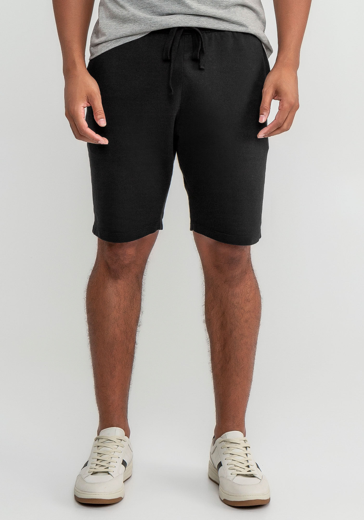 Bermuda Masculina em Moletom Tal Pai Tal Filho, PRETO REATIVO, large.