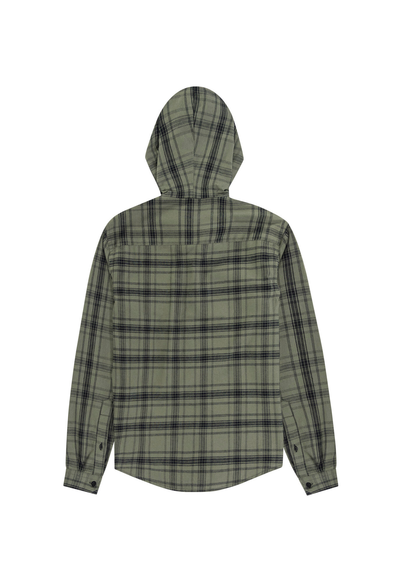 camisa juvenil comfort xadrez, VERDE REIGN, large.