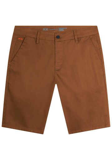 Bermuda Sarja Masculina Reta Não Desbota, CAQUI RAIZ. Bermuda Sarja Masculina Reta Não Desbota, CAQUI RAIZ, large.