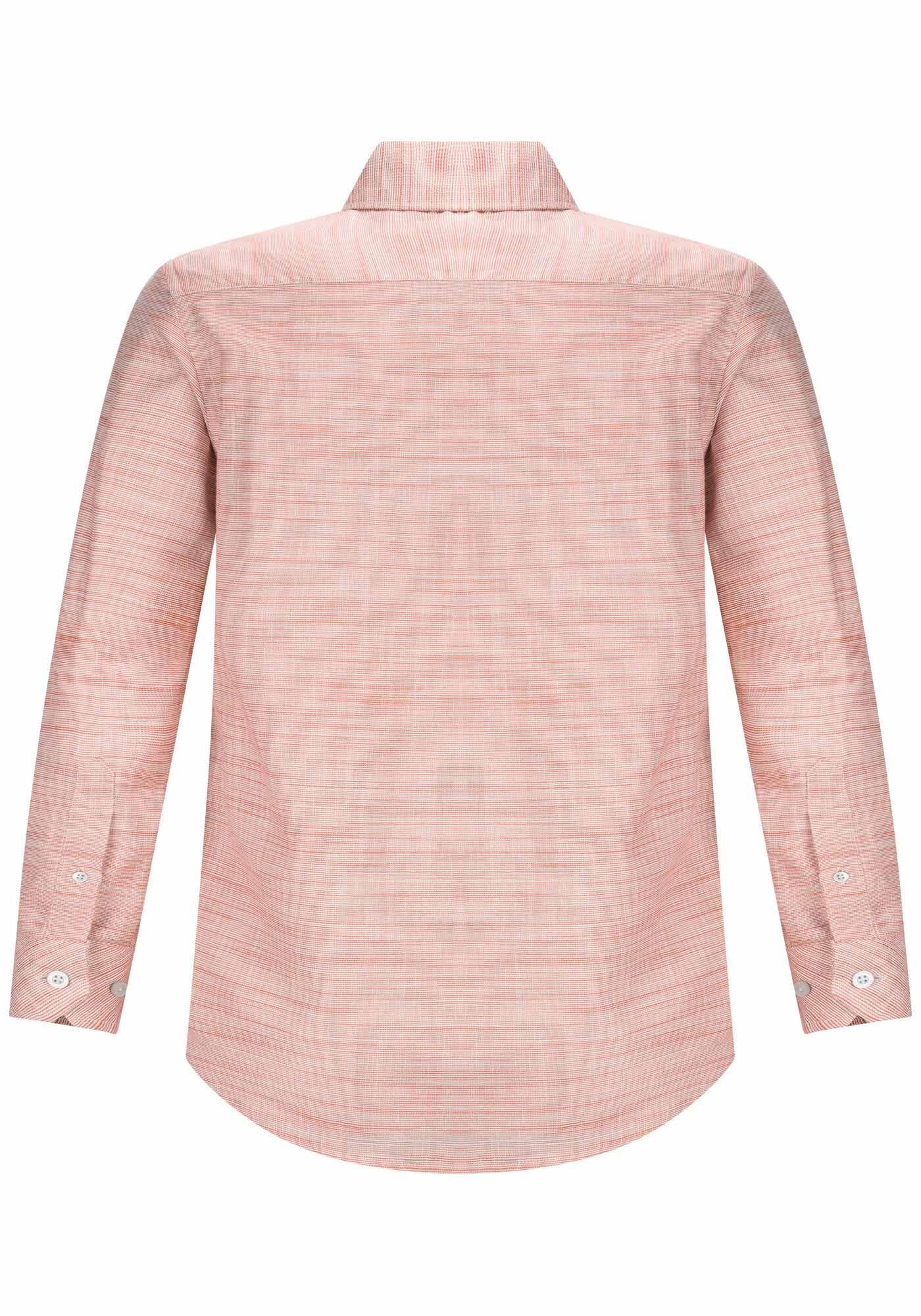 Camisa Masculina Slim Fit em Tecido Flam&ecirc; Org&acirc;nico, SALMAO ALESAN, large.