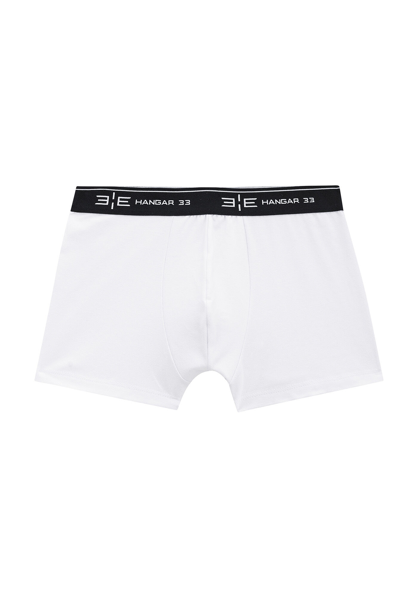 Cueca Boxer Em Malha De Algod&atilde;o Com Elastano, BRANCO, large.