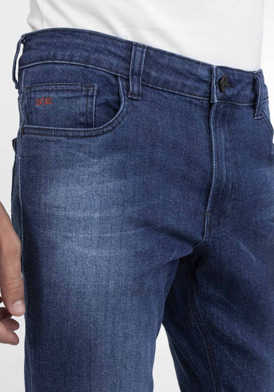 Calça Jeans Masculina Reta Big & Tall, JEANS, large.