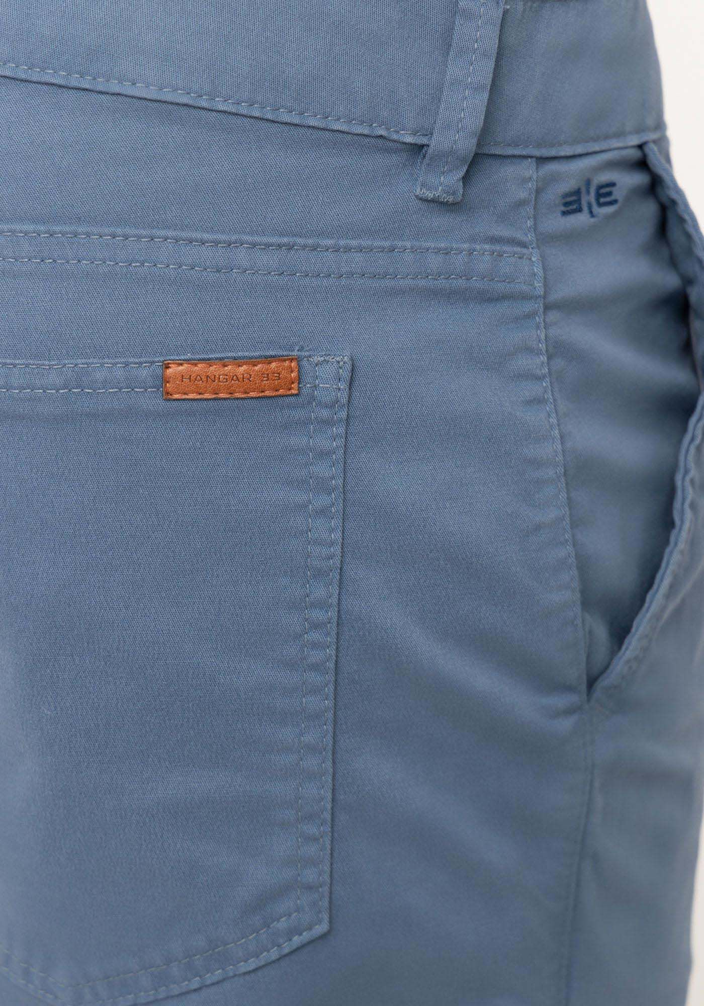 Bermuda Reta Radial Em Sarja Com Elastano, AZUL SEED, large.