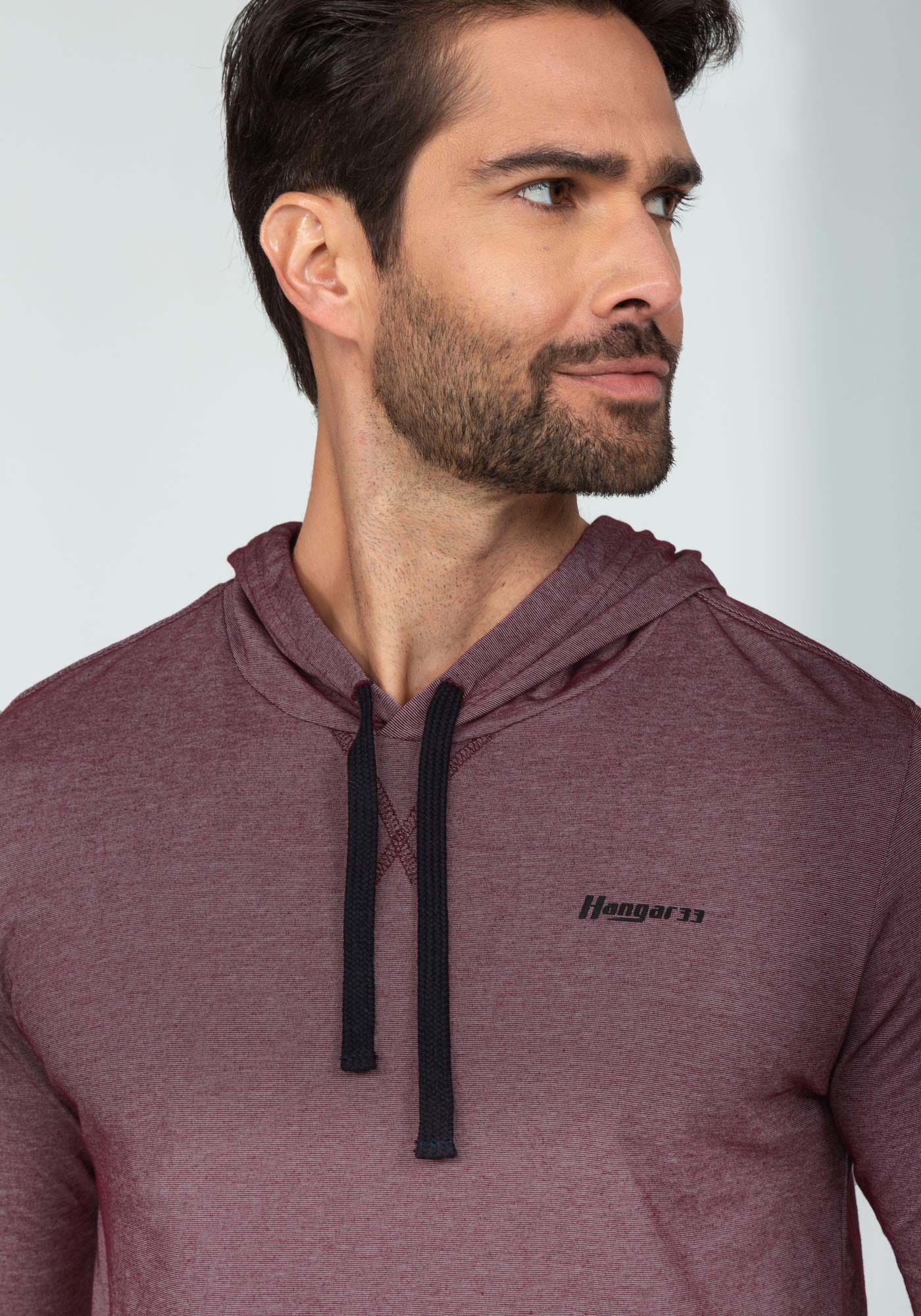 Camiseta Manga Longa com Capuz Tal Pai Tal Filho, BORDO WITCH, large.