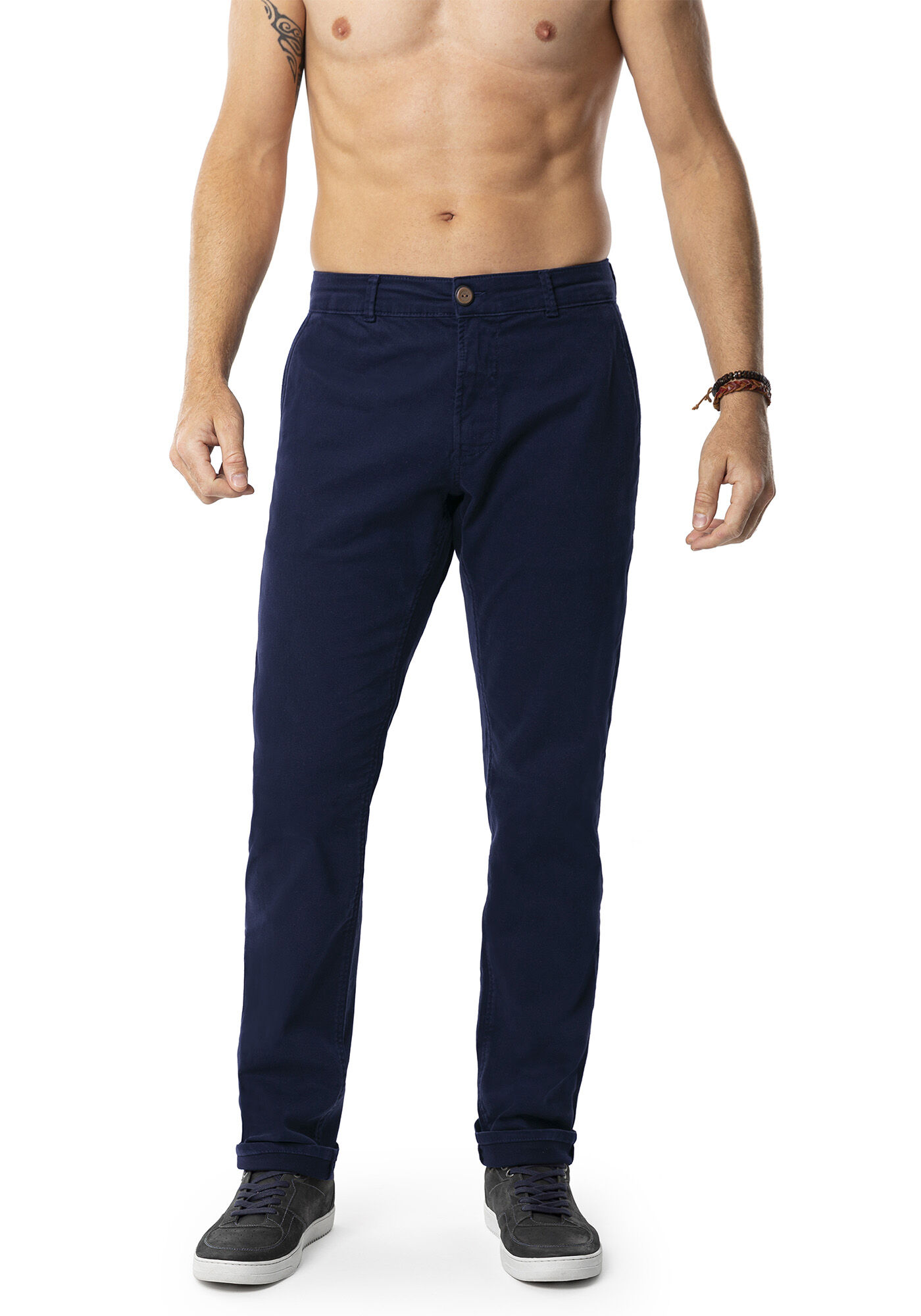 Cal a Sarja Masculina Slim Chino Hangar 33