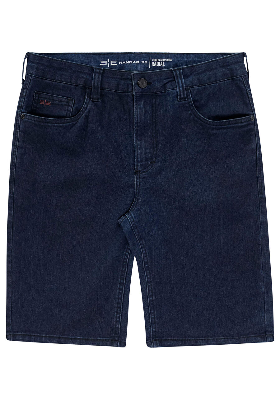 Bermuda Jeans Masculina com Elastano, JEANS, large.