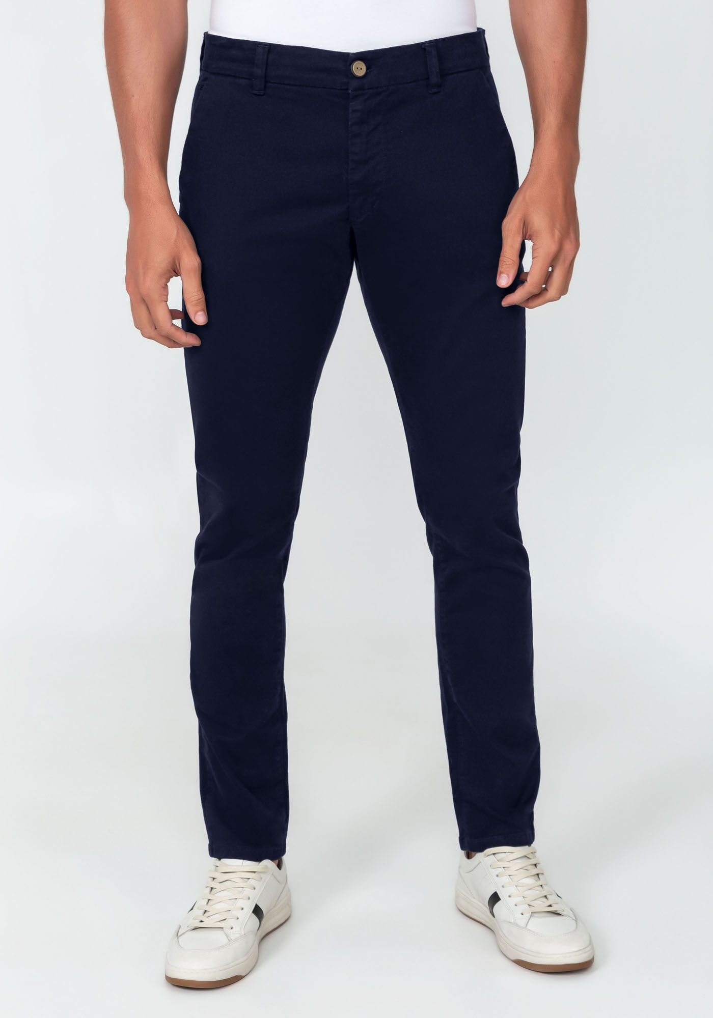 Cal&ccedil;a Sarja Masculina Skinny N&atilde;o Laceia, MARINHO ACTION, large.