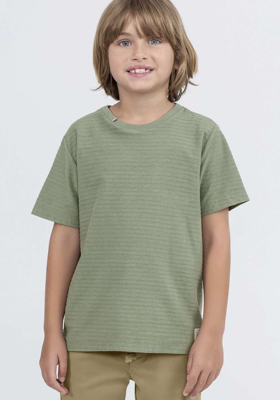 Camiseta Infantil Menino Tal Pai Tal Filho Bordada, VERDE MINERAL. Camiseta Infantil Menino Tal Pai Tal Filho Bordada, VERDE MINERAL, large.