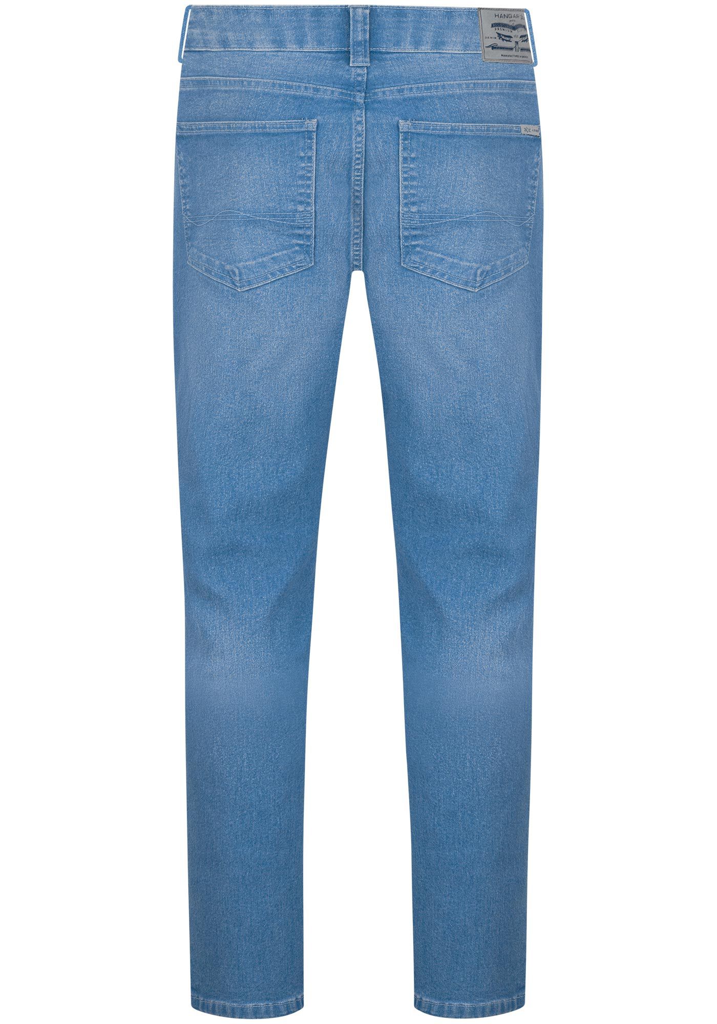 Cal&ccedil;a Jeans Slim Turbofan Masculina Com Bolsos E Elastano, JEANS, large.