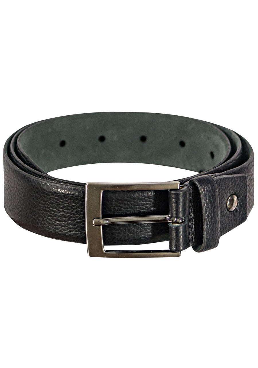 Cinto Masculino em Couro Texturizado, PRETO REATIVO. Cinto Masculino em Couro Texturizado, PRETO REATIVO, large.