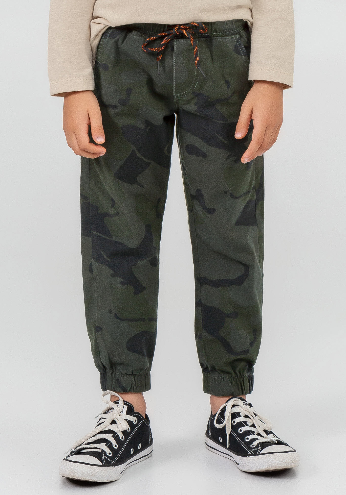 Calça de sale sarja camuflada