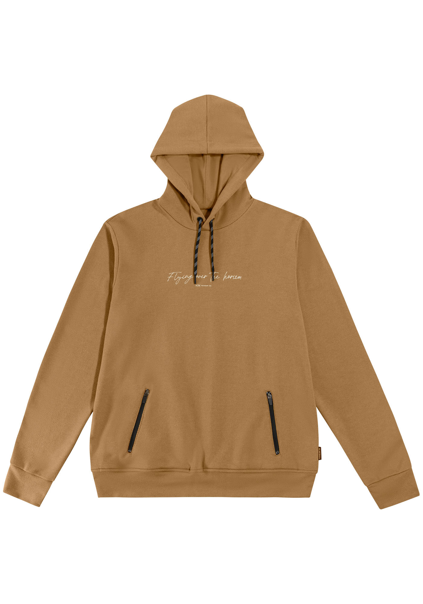 Blus&atilde;o Masculino com Capuz e Bolso Z&iacute;per, MARROM TILE, large.