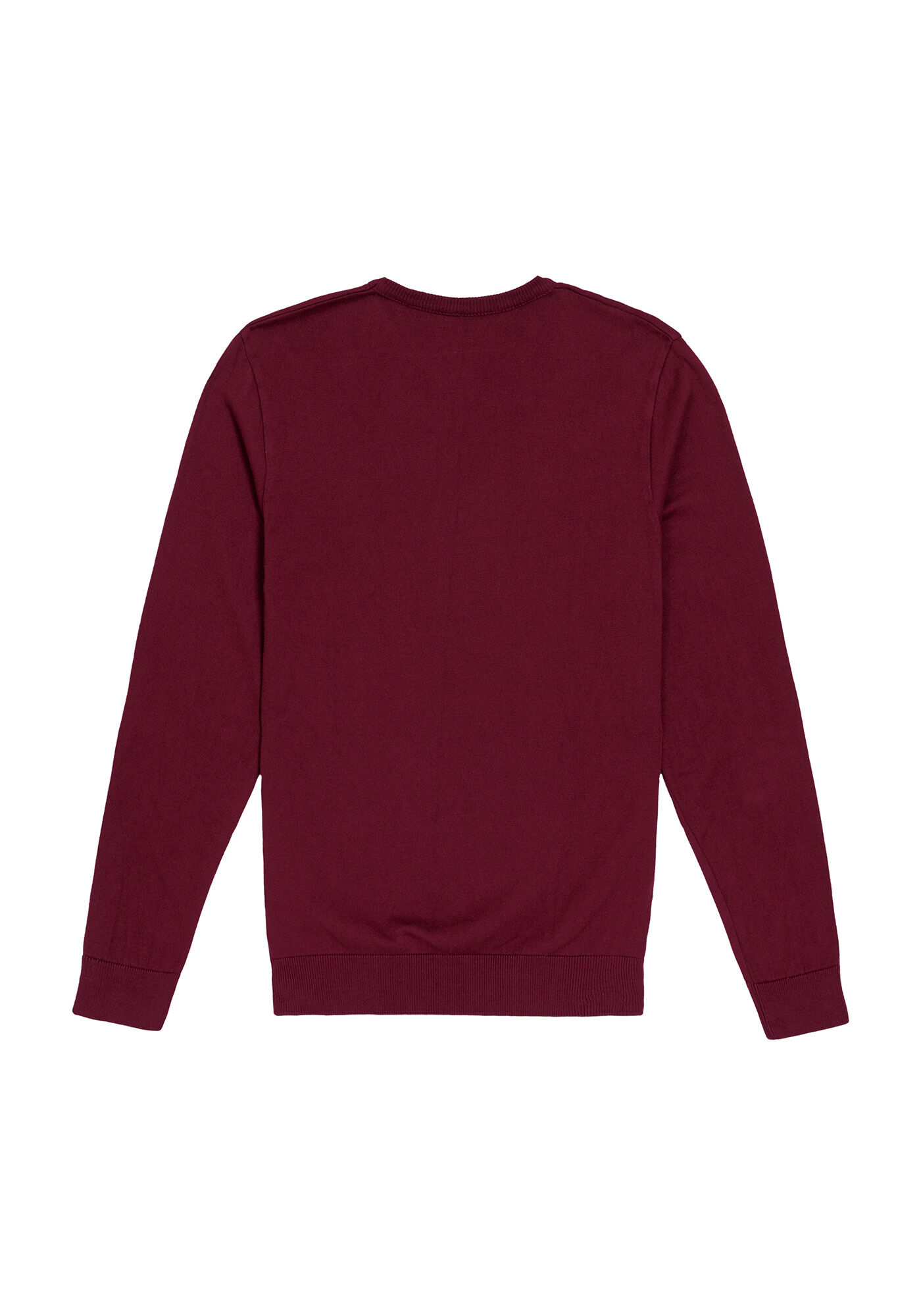 Blus&atilde;o Masculino em Tric&ocirc;, BORDO WITCH, large.