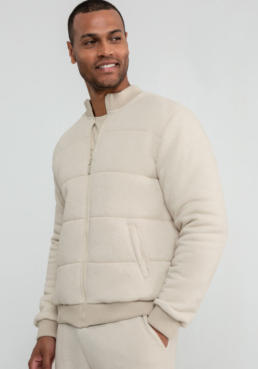 Jaqueta Puffer Masculina Tal Pai Tal Filho, BEGE SYSTEM. Jaqueta Puffer Masculina Tal Pai Tal Filho, BEGE SYSTEM, large.