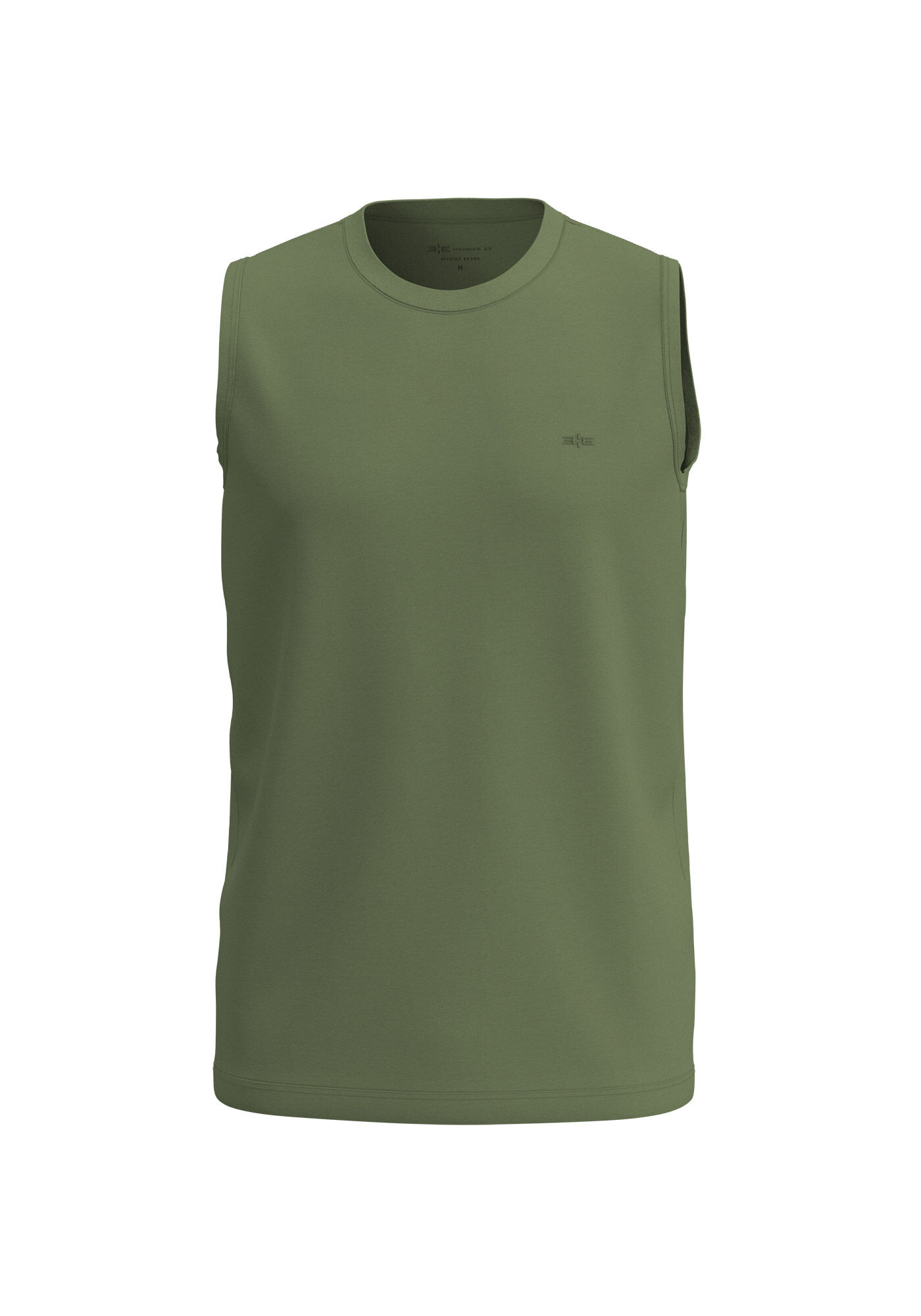 Regata Colors Em Meia Malha De Algod&atilde;o Respons&aacute;vel, VERDE MOVIMENTO, large.