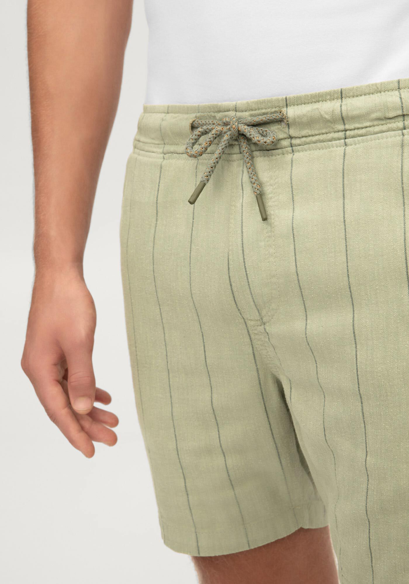 Shorts Jogging Com Bolsos, VERDE CORAL, large.