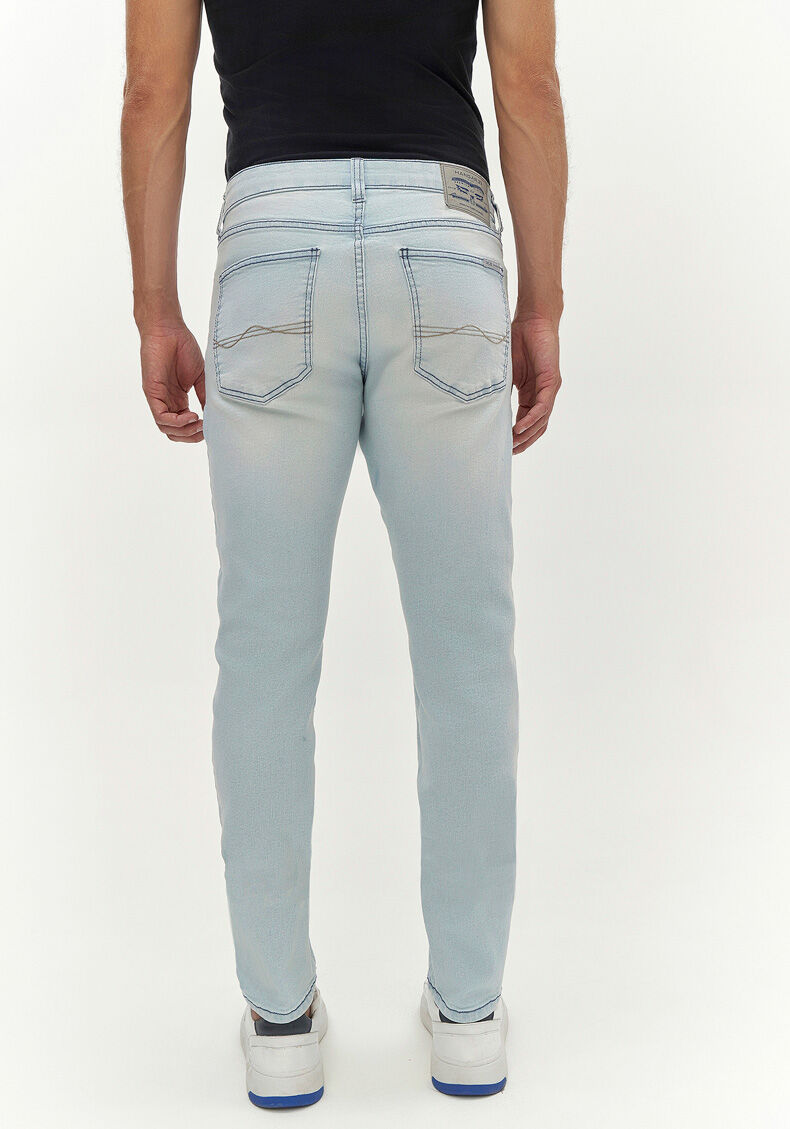 Cal&ccedil;a Jeans Slim Com Elastano Masculina Turbofan, JEANS, large.