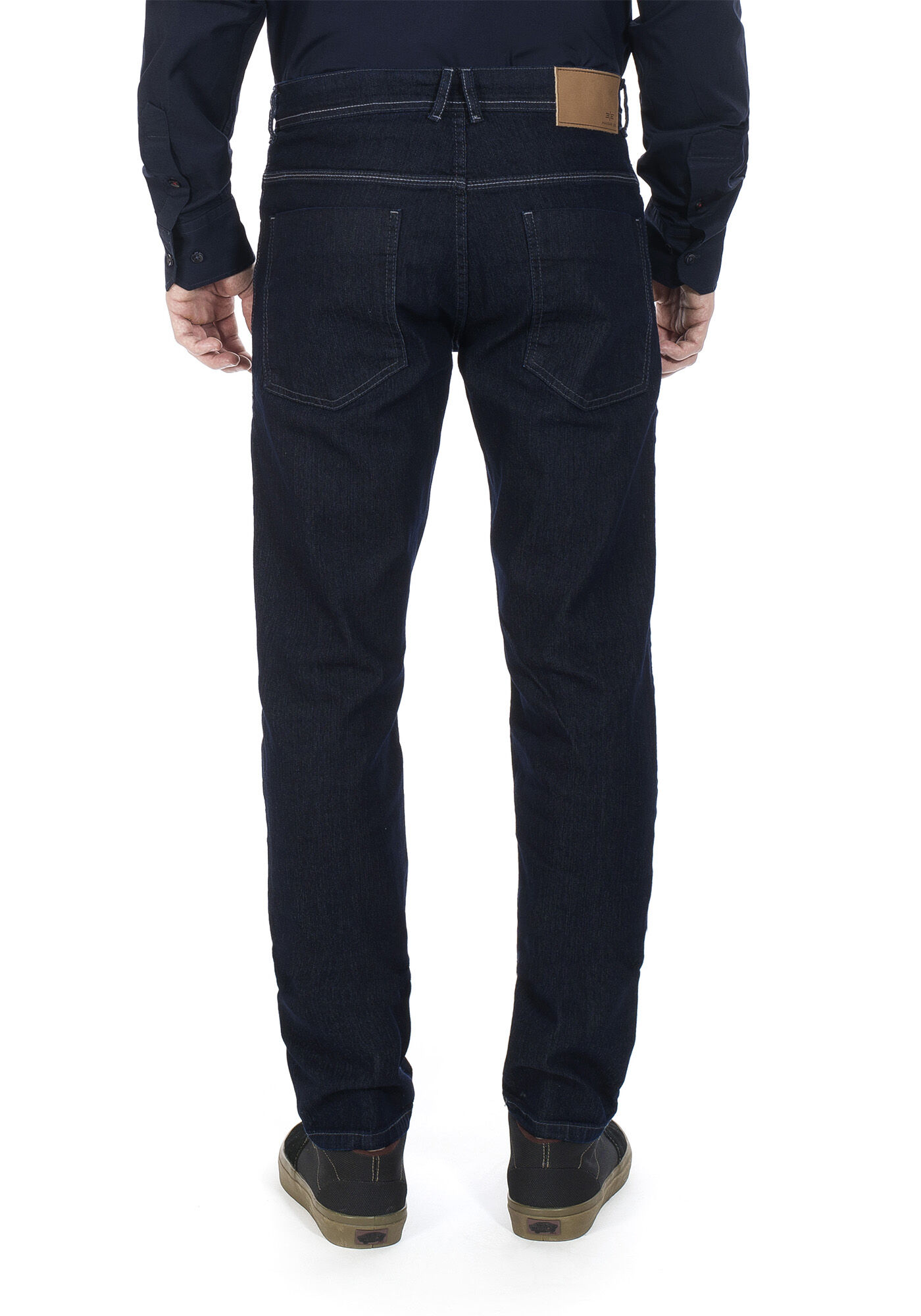 Cal&ccedil;a masculina Slim Turbofan, JEANS ESCURO, large.