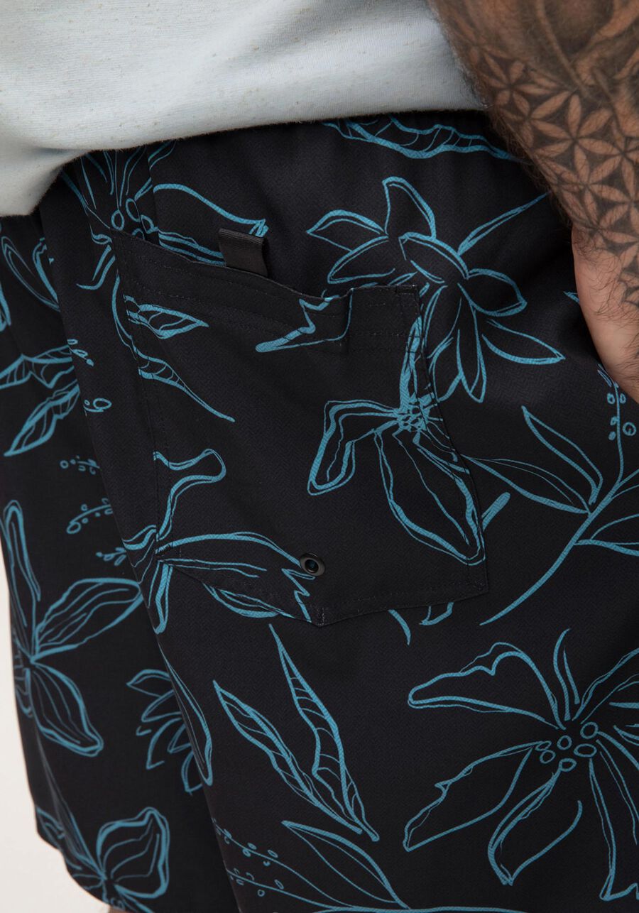 Shorts Masculino em Tecido Plano Estampado, MARINHO ACTION. Shorts Masculino em Tecido Plano Estampado, MARINHO ACTION, large.