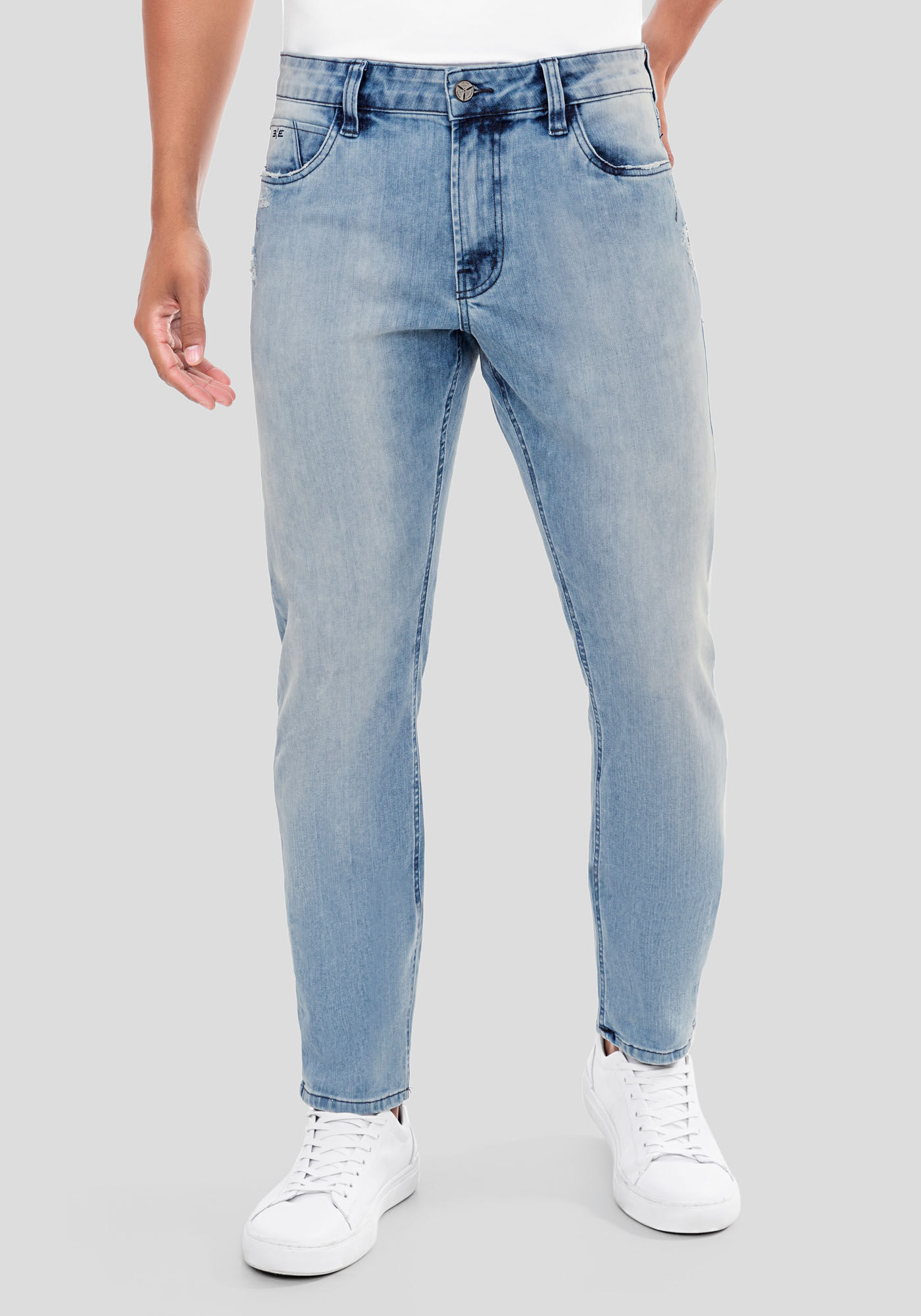 Cal a Jeans Masculina Slim com Detalhe Bolso Hangar 33