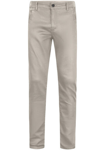Calça Sarja Masculina Slim Não Desbota Clássicos, BEGE CANYON. Calça Sarja Masculina Slim Não Desbota Clássicos, BEGE CANYON, large.