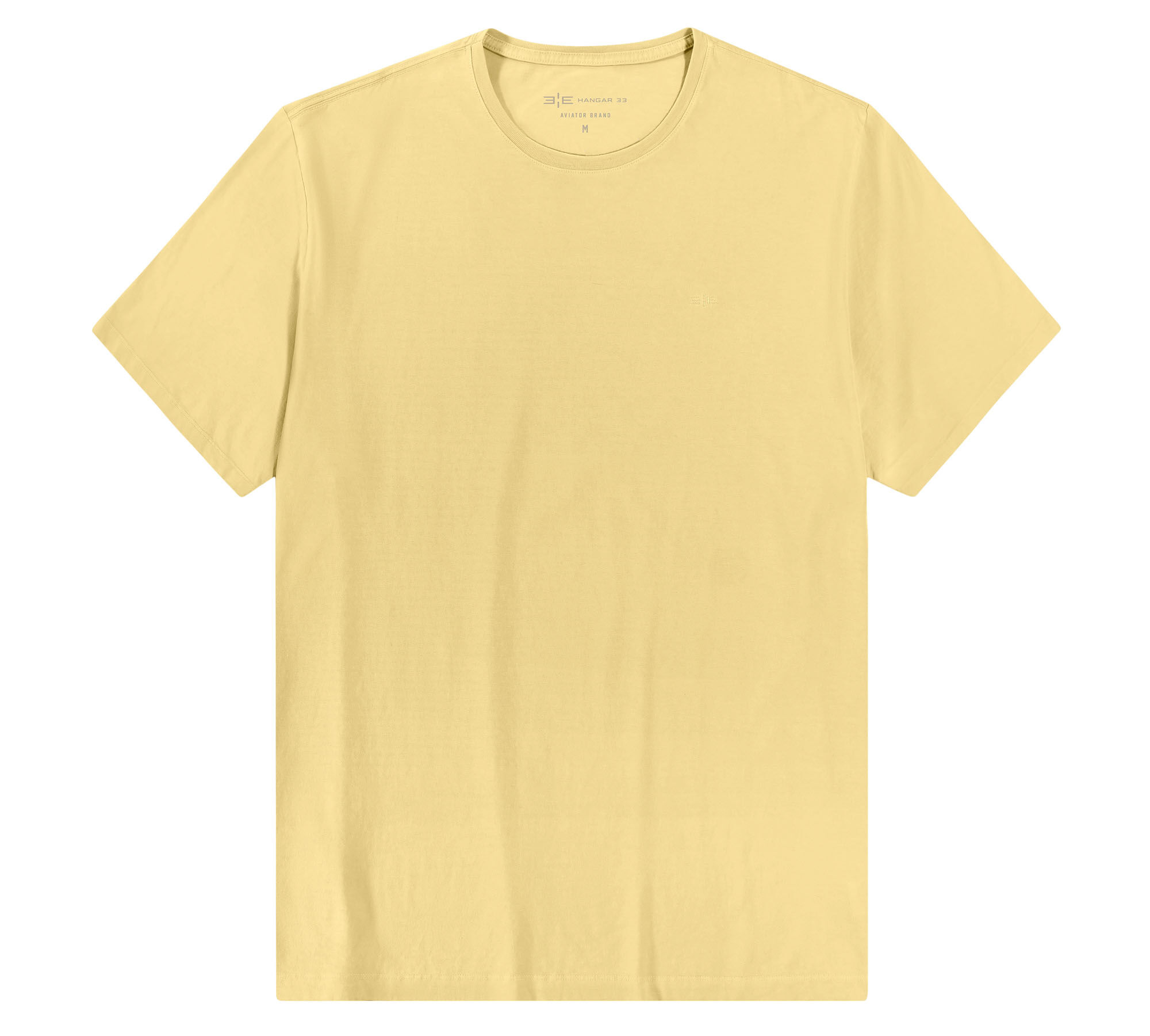 Camiseta Masculina em Malha Cl&aacute;ssica Big & Tall, 3554 AMARE, large.