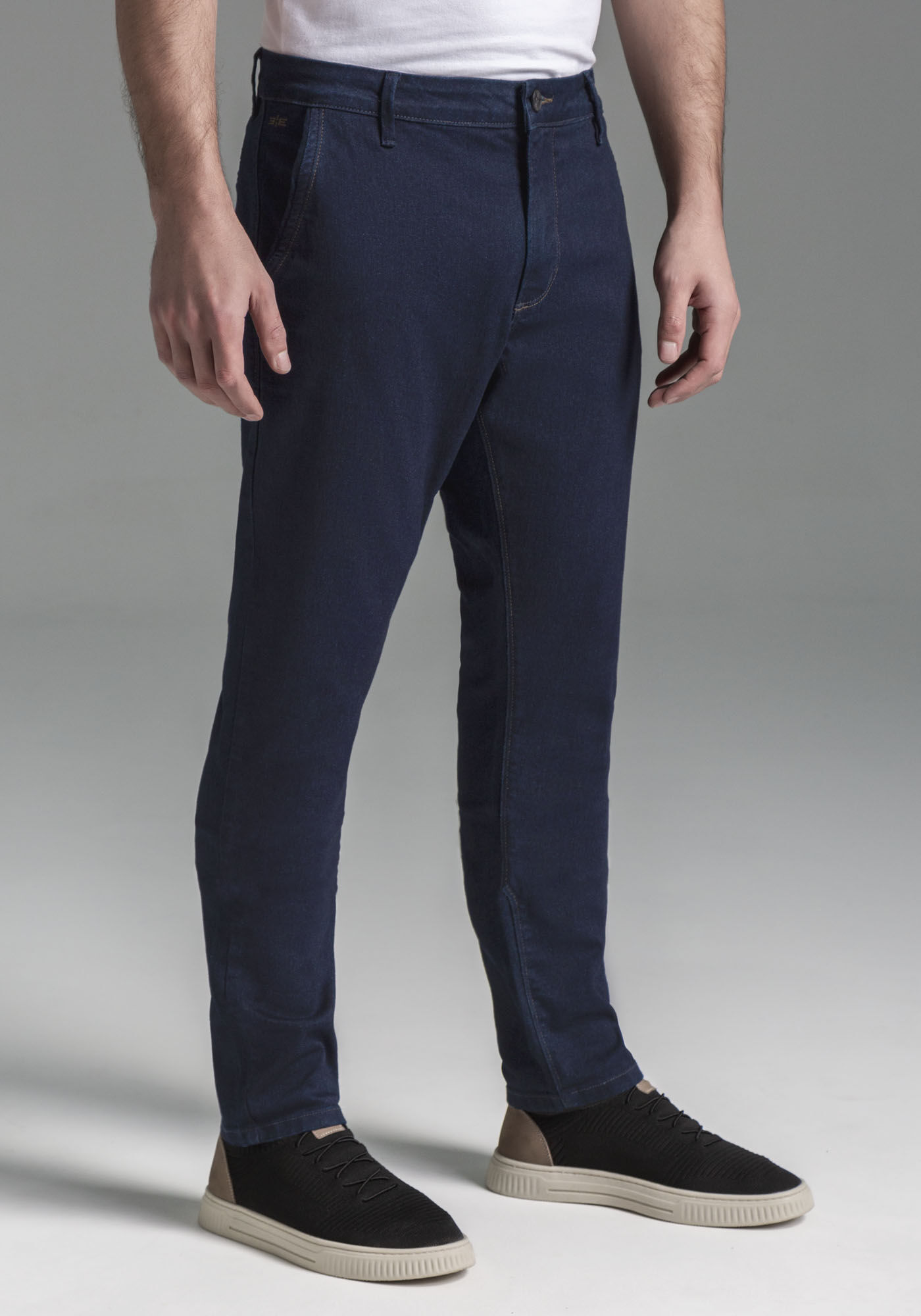 Calça jeans masculina slim fit on sale