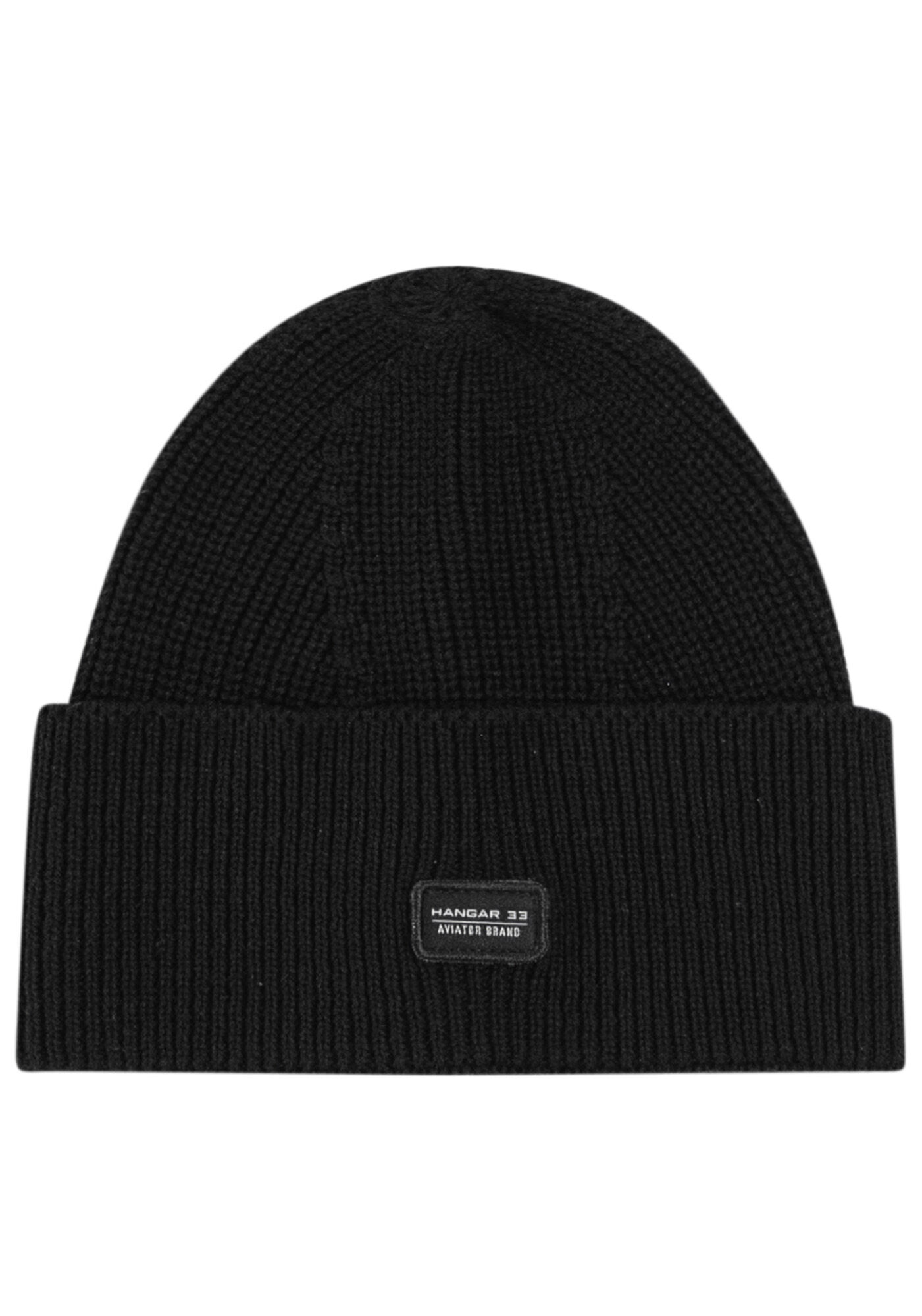 Touca Masculina em Tric&ocirc;, PRETO REATIVO, large.