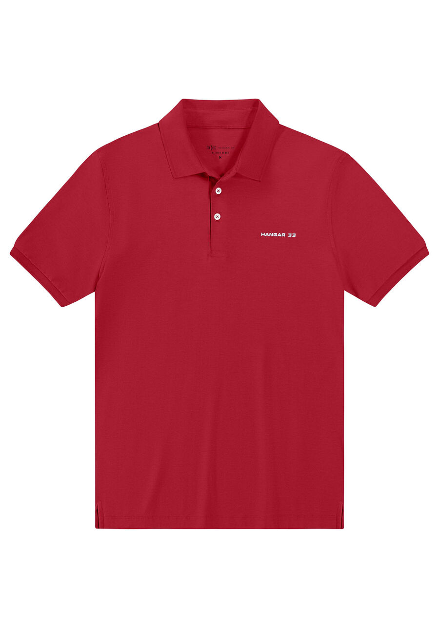 Camisa Polo Masculina em Malha com Retilínea, VERMELHO SKETCH. Camisa Polo Masculina em Malha com Retilínea, VERMELHO SKETCH, large.