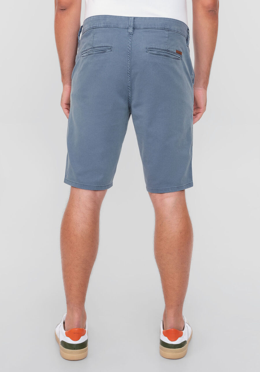 Bermuda Sarja Masculina Reta Denim Malha, AZUL SEED. Bermuda Sarja Masculina Reta Denim Malha, AZUL SEED, large.