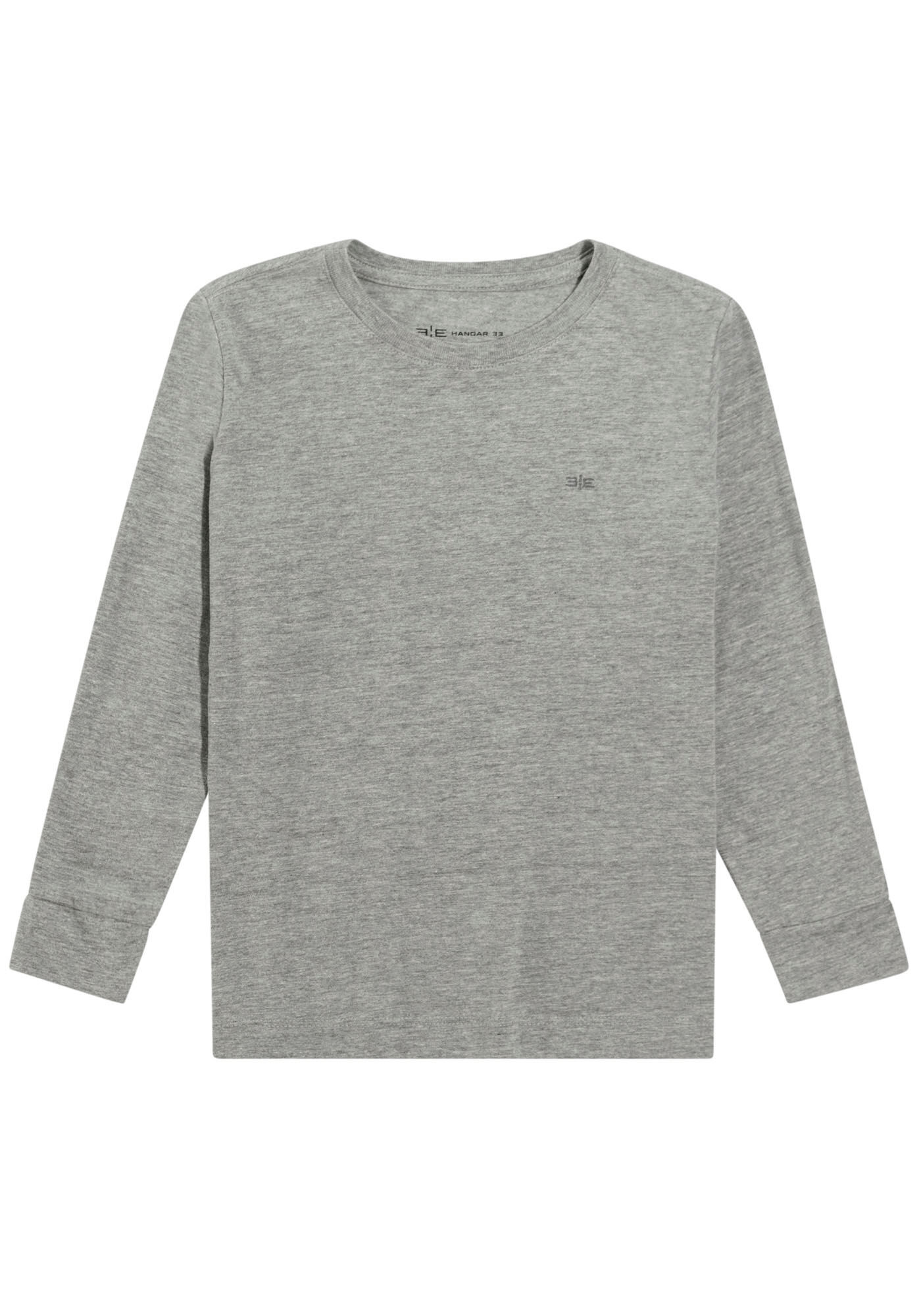 Camiseta Manga Longa Infantil Tal Pai Tal Filho, MESCLA MEDIO, large.